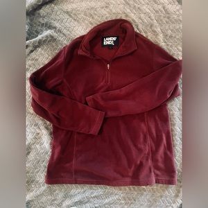 ✨ like new Lands End quarter zip fleece ✨